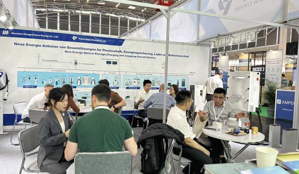 永盈会闪耀2024欧洲智慧能源展丨聚焦创新技术，共筑全球碳中和未来(图8)